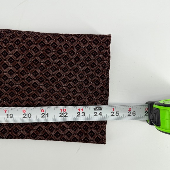 Beautiful Chicos Pants Size 1 R Brown‎ Geometric Print Straight Leg Stretch - Picture 11 of 11